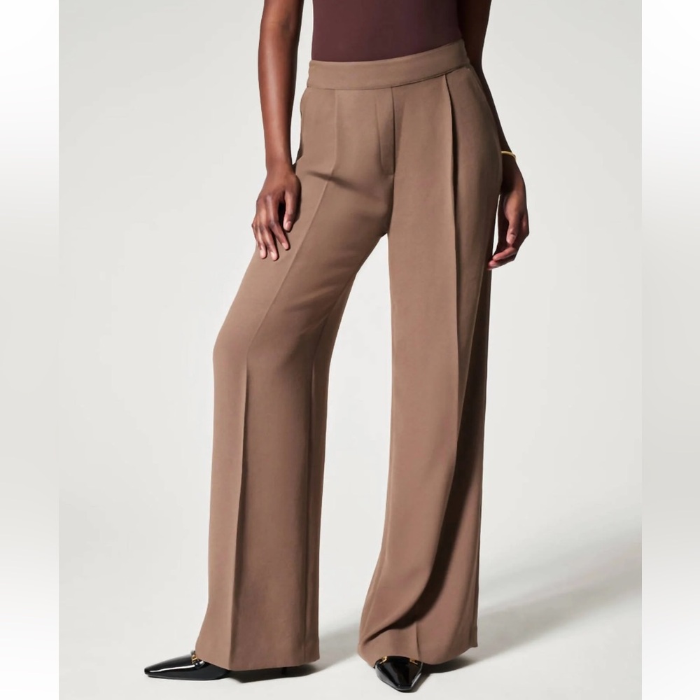 Spanx pull on crepe trousers